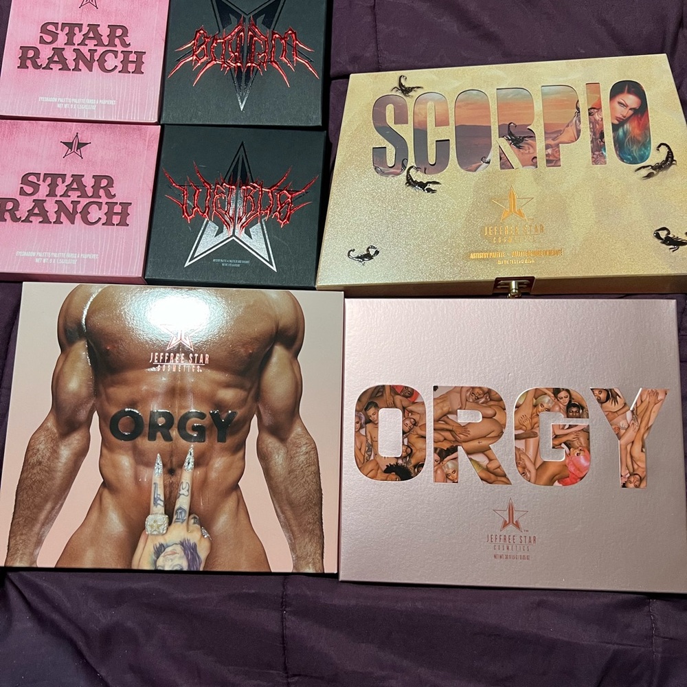Jeffree Star Eyeshadow Palette Collection